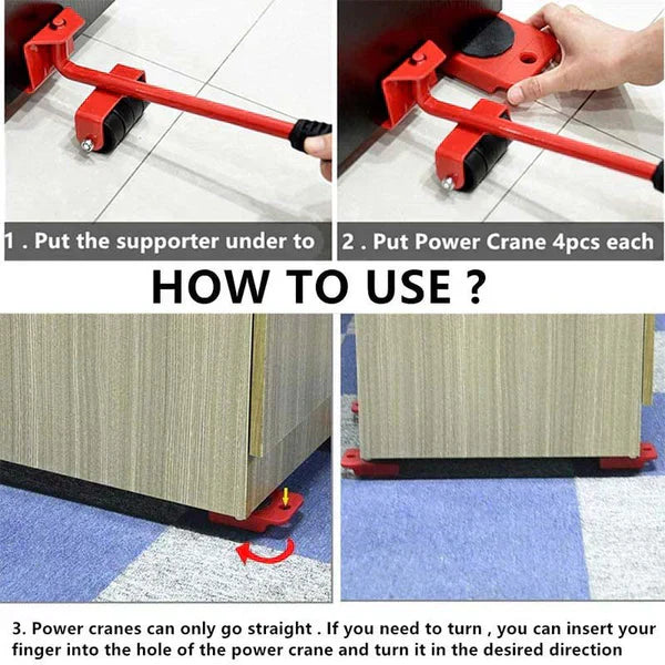 Furniture Lifter™ (Set of 5 Pcs.)