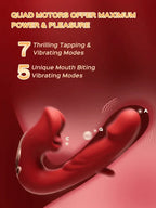 💋 2026 Upgraded LUVORA™ 4-in-1 Flapping & Licking Vibrator 5 IN 1