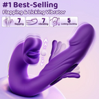 💋 2026 Upgraded LUVORA™ 4-in-1 Flapping & Licking Vibrator 5 IN 1